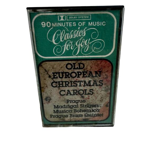 Classics of Joy Old European Christmas Carols Cassette Tape Vintage CFJ040 - Picture 1 of 6